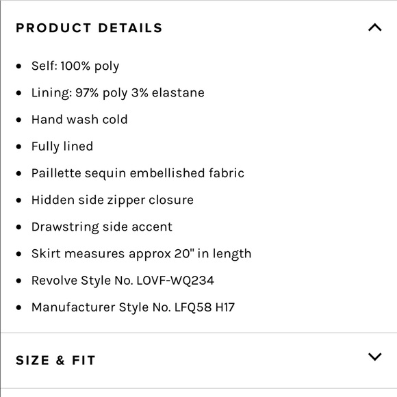 Lovers & friends skirt - Picture 5 of 6